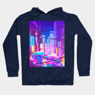 The neon Tokyo streets Hoodie